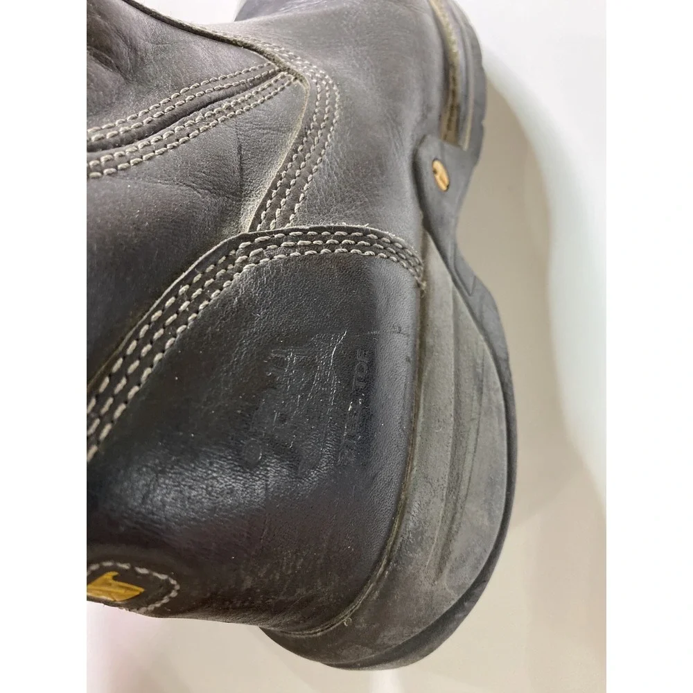 SAFETY‎ WORK BOOTS MOTORCYCLE RIDING CATERPILLAR STEAL TOE CATBOOTS Men's 10 M